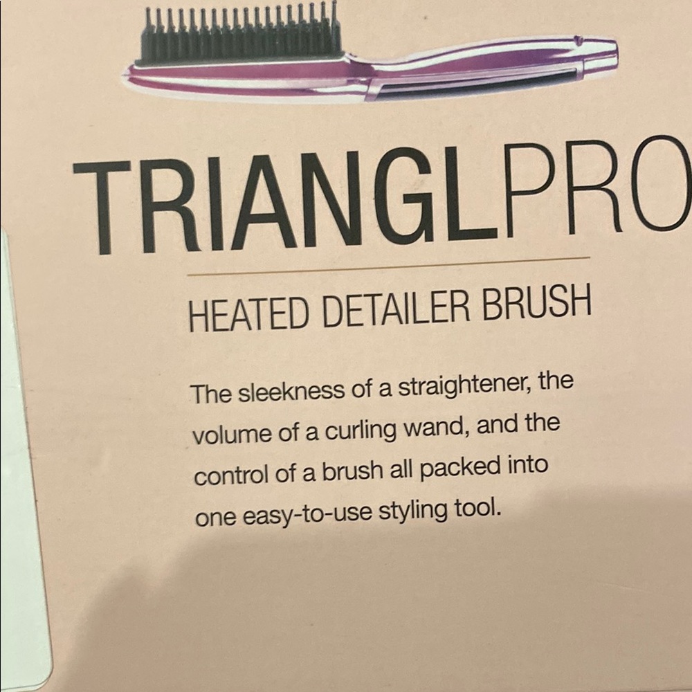 TrianglPro Heated Detailer Brush